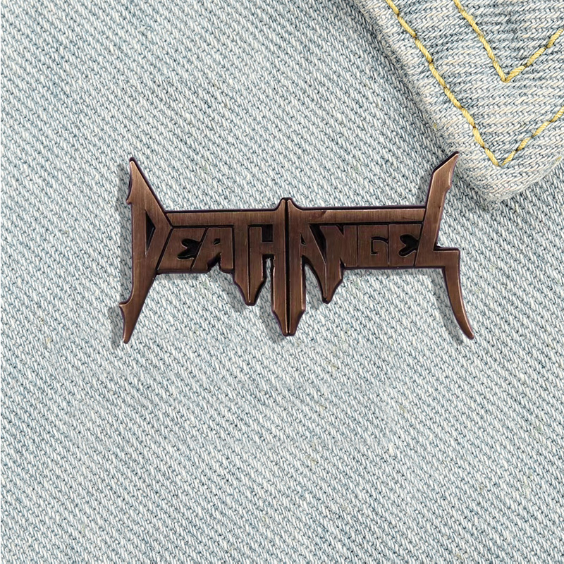 Collectible Vintage Brooches - High Quality Death Angel Rock Band
