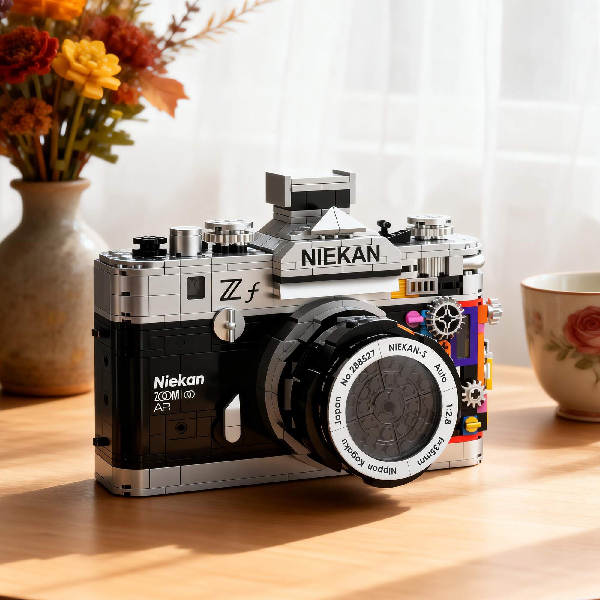 Collectible Vintage Cameras - 865PCS Retro Camera Building Blocks Vintage