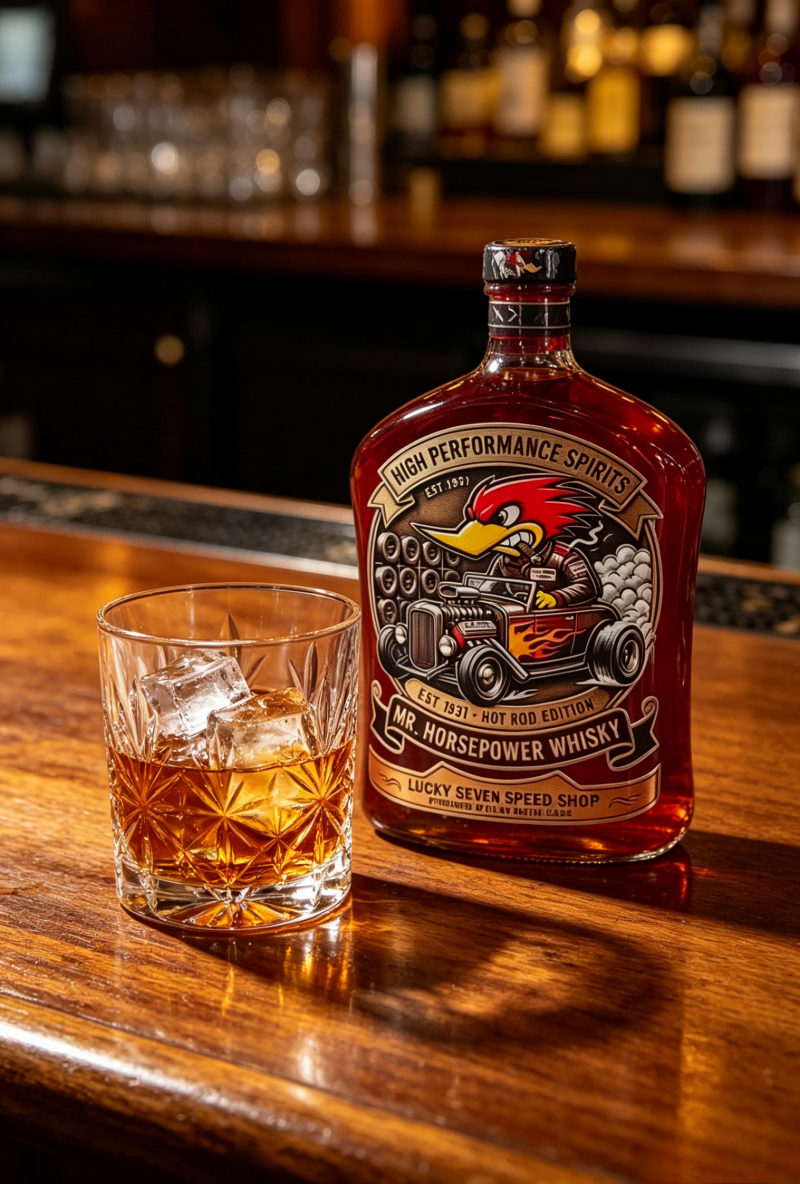 Vintage Mr. Horsepower Whiskey - Vintage Collectible Bottles recensie en prijs