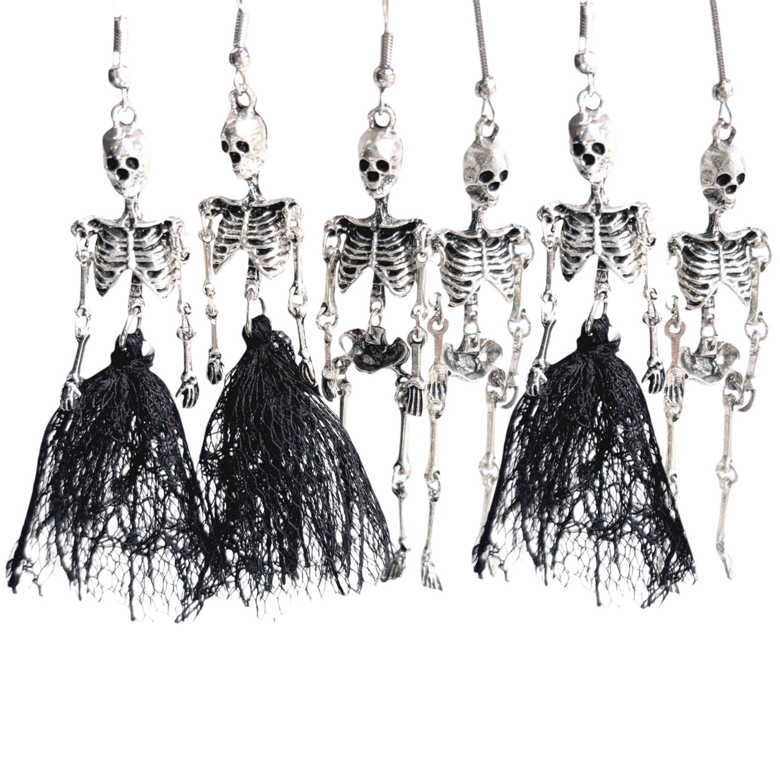 1 Pair Halloween Vintage Skele - Vintage Things Collection recensie en prijs