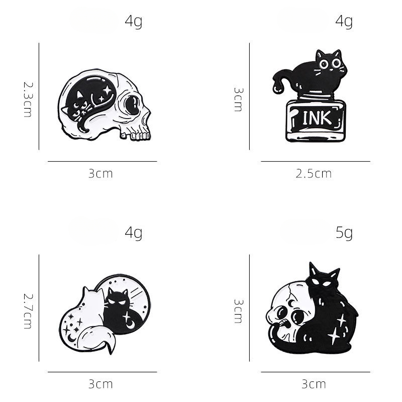 Cute Black Cat Collection Plan - Collectible Vintage Brooches recensie en prijs
