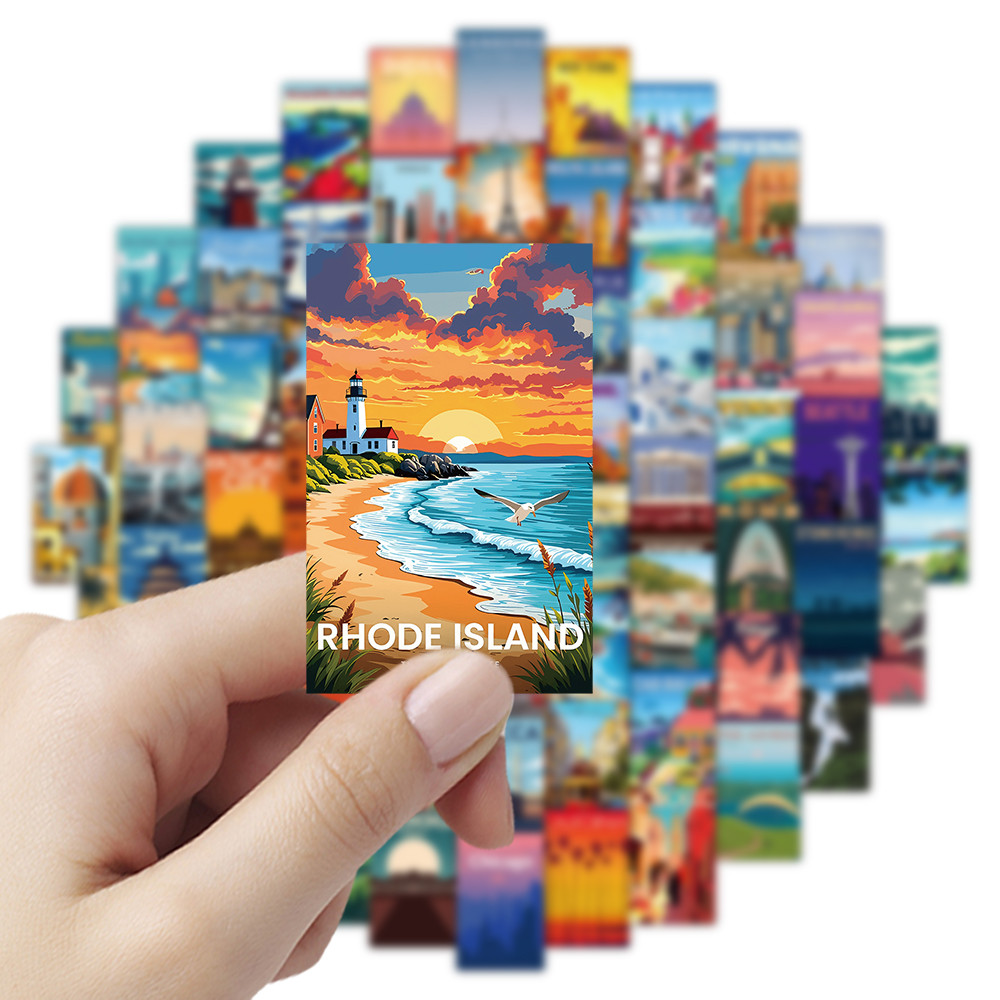 108 Pcs Scenic Landscape Stamp - Vintage And Collectible Stores recensie en prijs