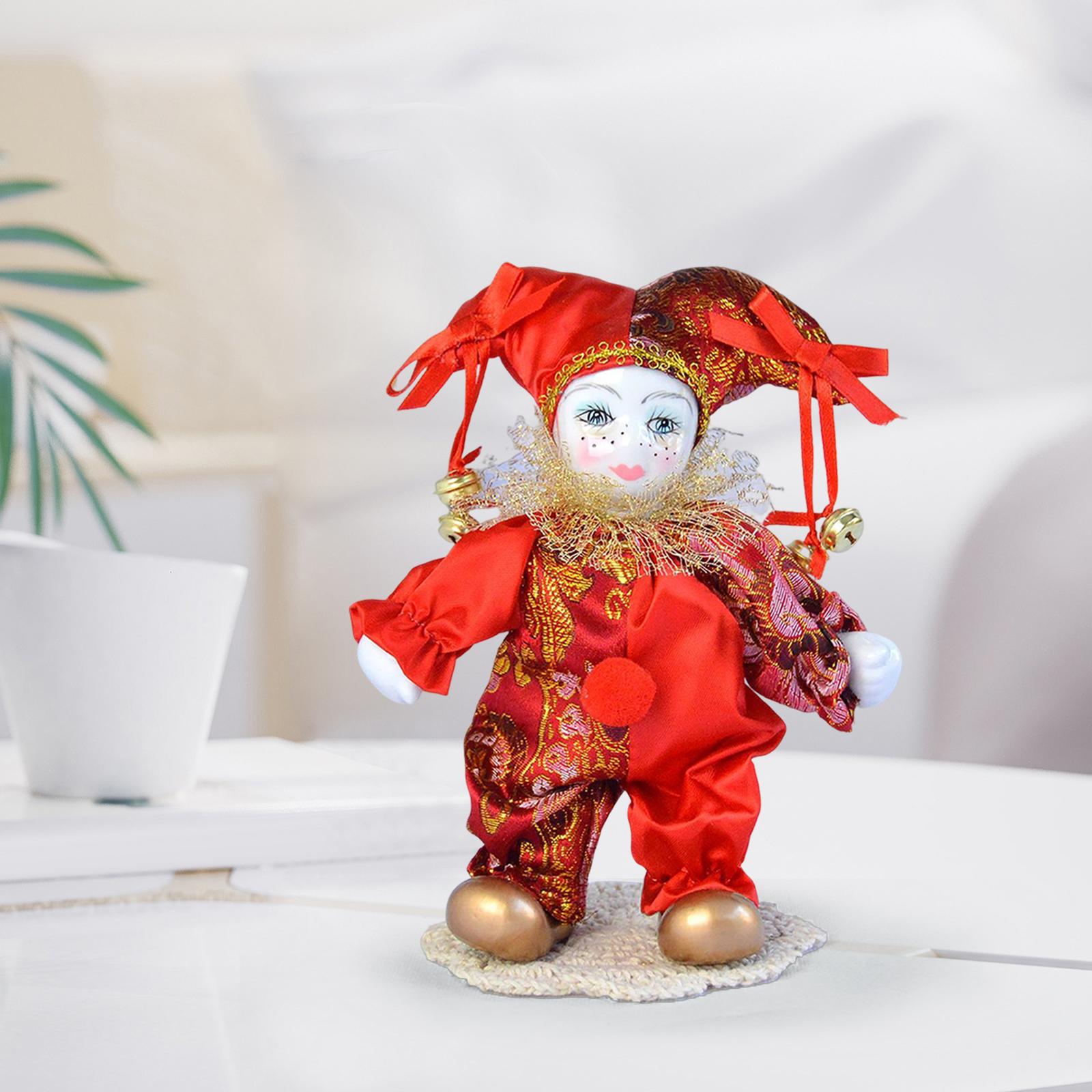 Vintage Harlequin Doll Antique - Vintage Collectible Clowns recensie en prijs