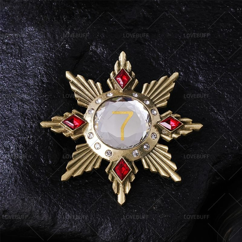 Golden Star Shaped Number 7 Br - Vintage Collectible Clothing recensie en prijs