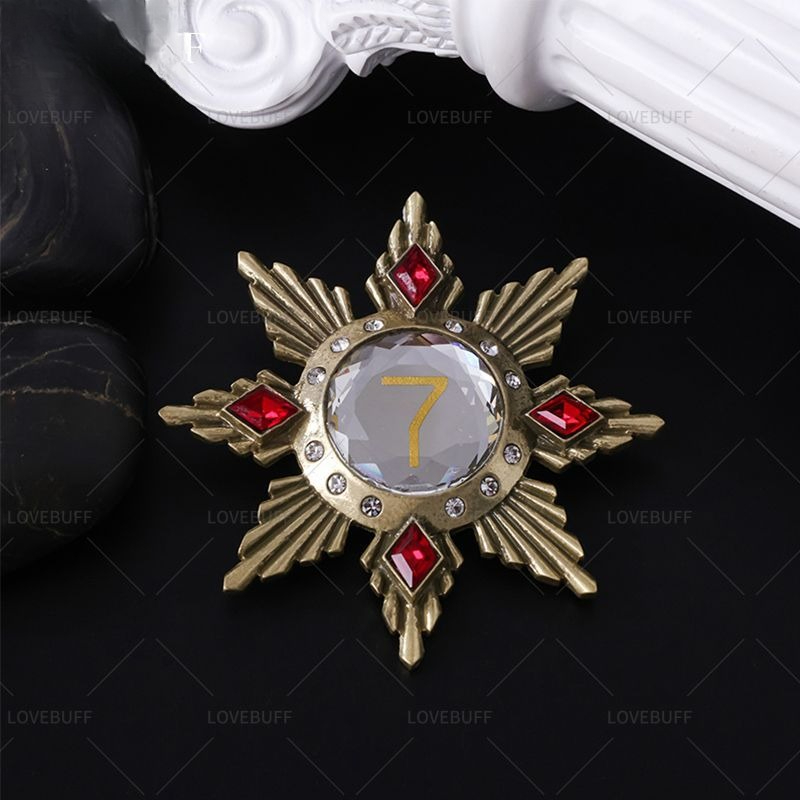 Golden Star Shaped Number 7 Br - Vintage Collectible Clothing recensie en prijs