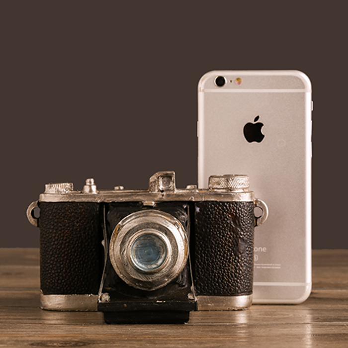 black Shabby Chic Camera Vinta - Collectible Vintage Cameras recensie en prijs