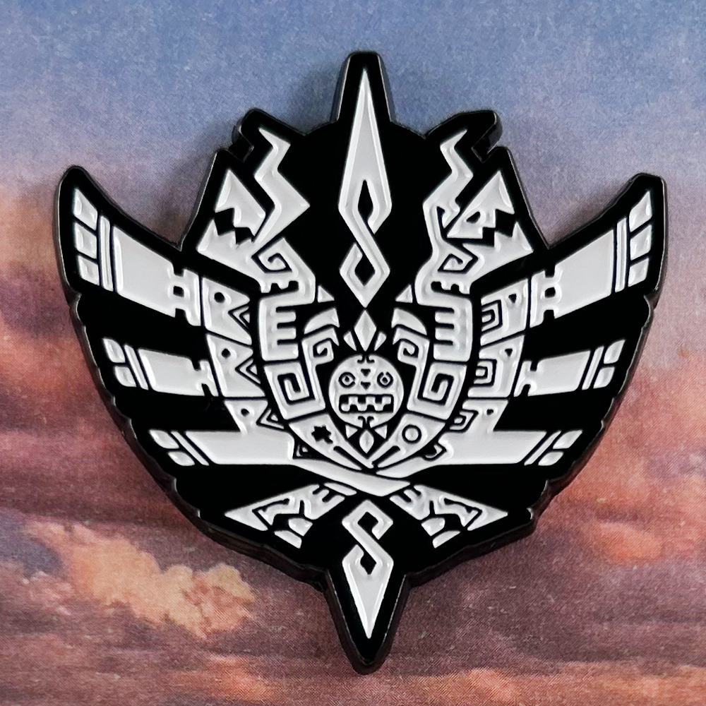 MH4 Monster Hunter-4 Logo Badg - Collectible Vintage Brooches recensie en prijs