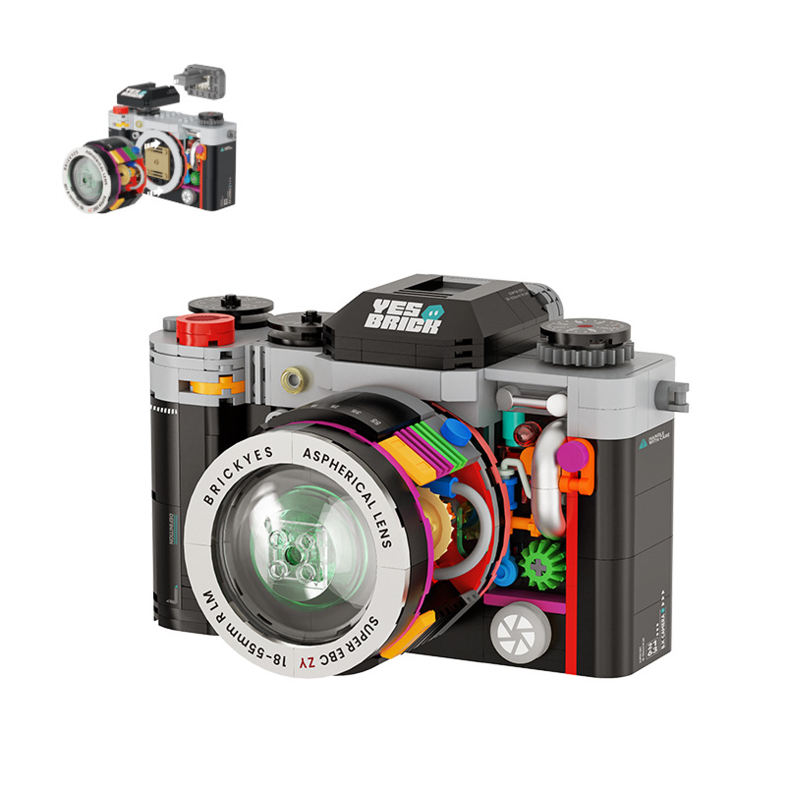 Retro Camera Building Kit Cons - Collectible Vintage Cameras recensie en prijs