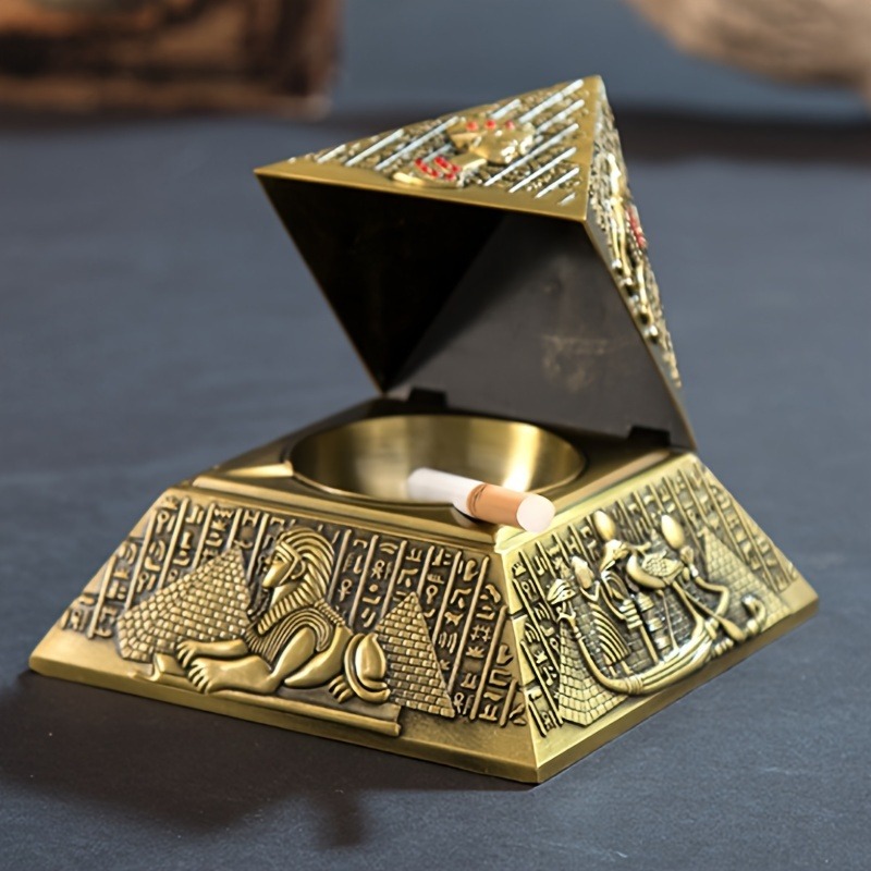 Egyptian Pharaoh Pyramid Ashtr - Vintage Collectible Ashtrays recensie en prijs