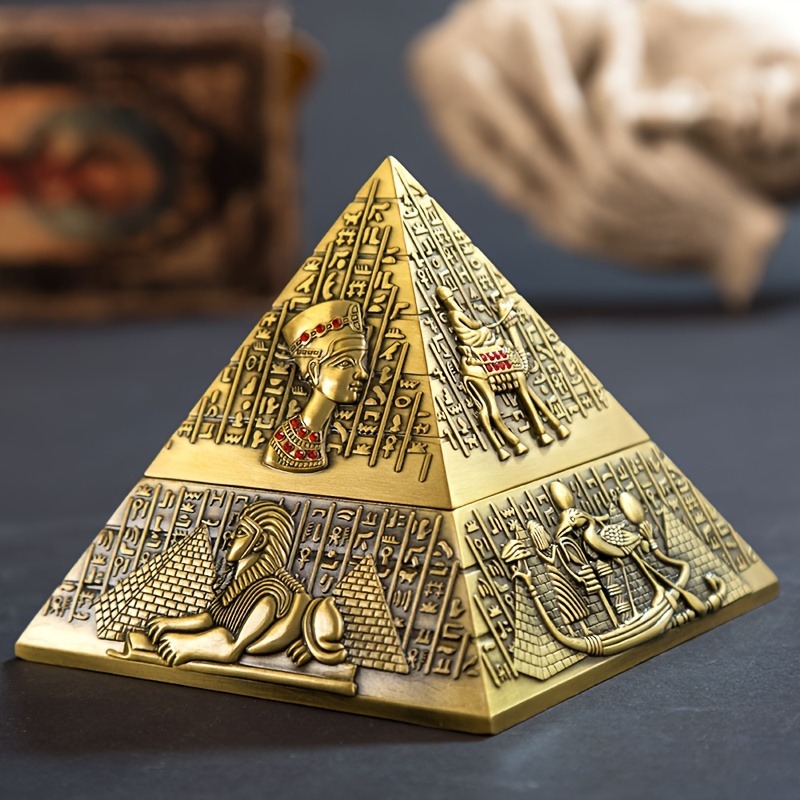 Egyptian Pharaoh Pyramid Ashtr - Vintage Collectible Ashtrays recensie en prijs