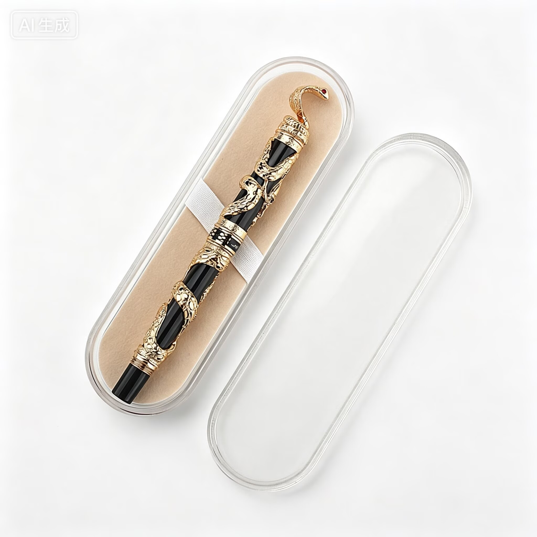 Jinhao Luxury Snake Embossed F - Vintage Collectible Pens recensie en prijs