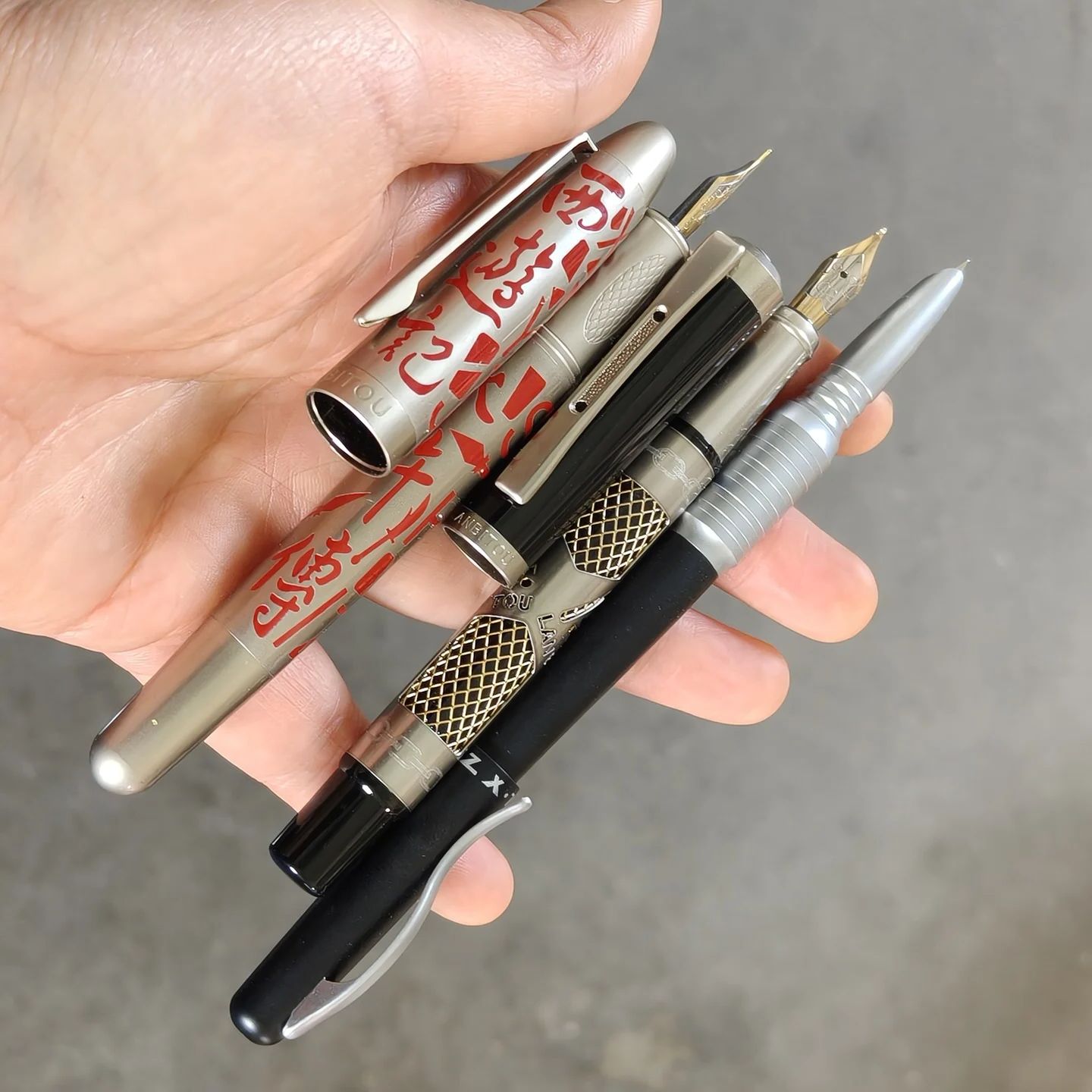 3pens Old Vintage Rare  Founta - Vintage Collectible Pens recensie en prijs