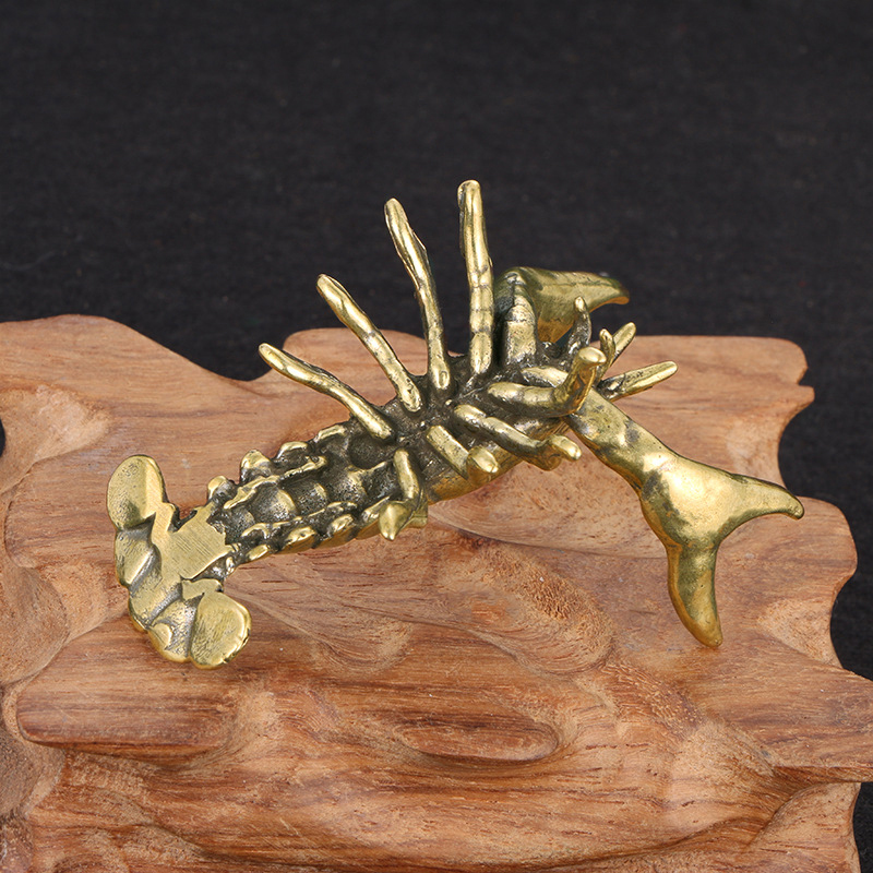Solid Brass Crayfish Ornament  - Vintage Collectible Pens recensie en prijs