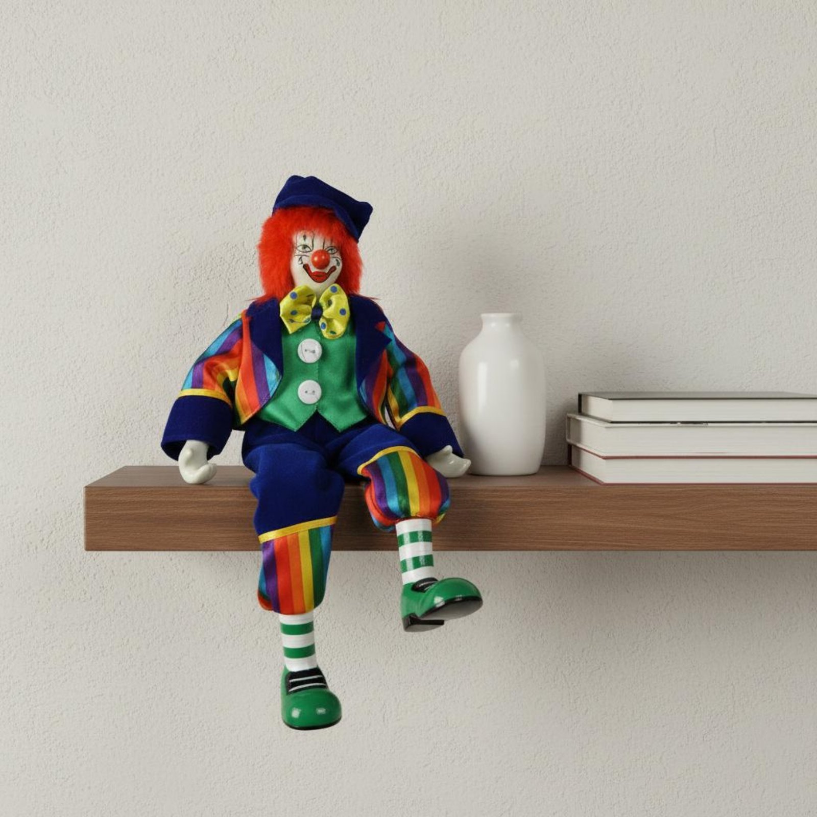 Dangling Leg Clown Doll Handma - Vintage Collectible Clowns recensie en prijs