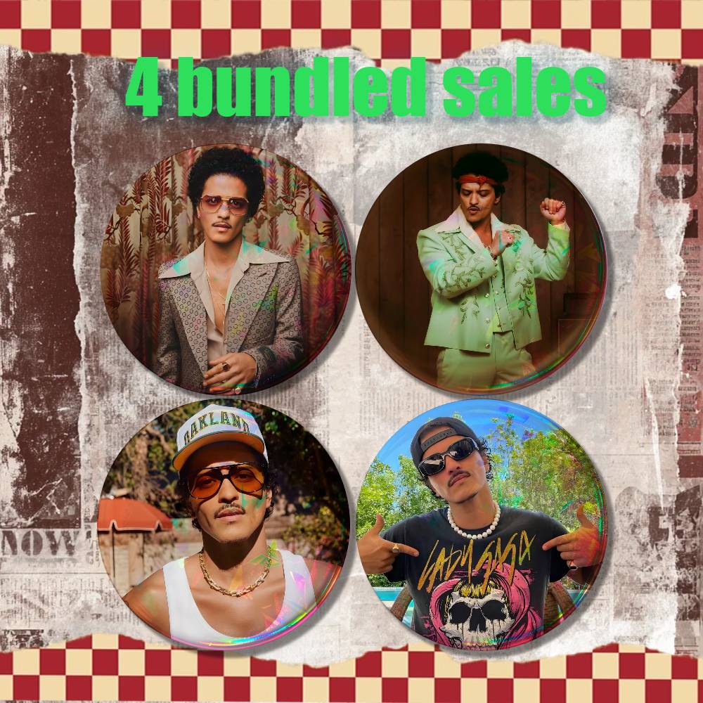 B-Bruno Mars 24K Magic Vintage - Collectible Vintage Brooches recensie en prijs