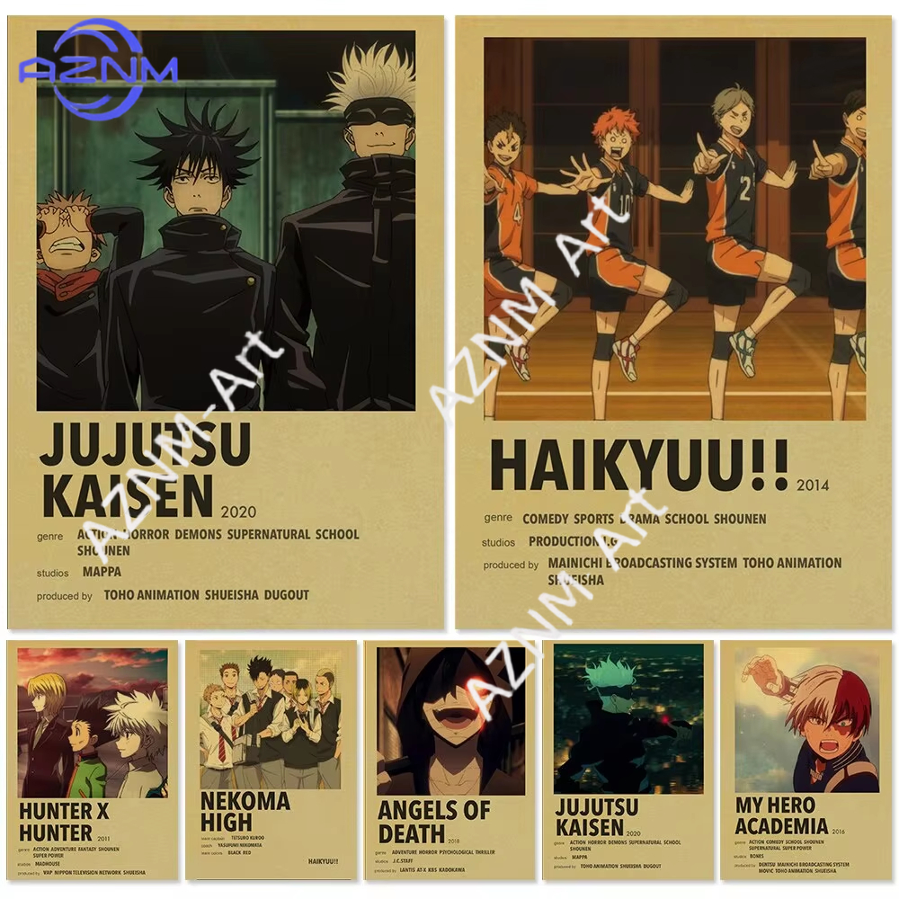 1PC ，Vintage Anime Poster Art  - Vintage Collectibles And More recensie en prijs