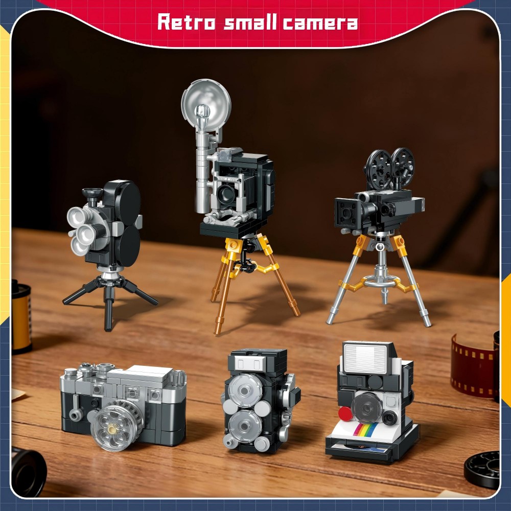 6-in-1 Retro Camera Collection - Collectible Vintage Cameras recensie en prijs