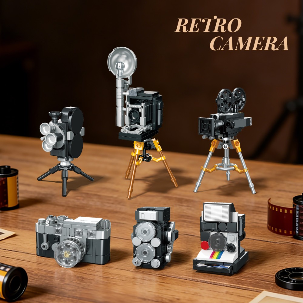 6-in-1 Retro Camera Collection - Collectible Vintage Cameras recensie en prijs