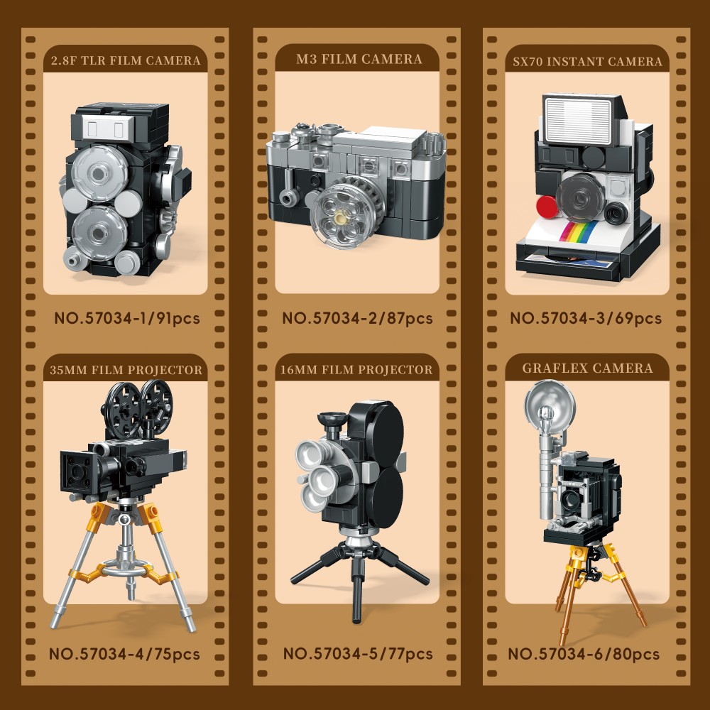 6-in-1 Retro Camera Collection - Collectible Vintage Cameras recensie en prijs