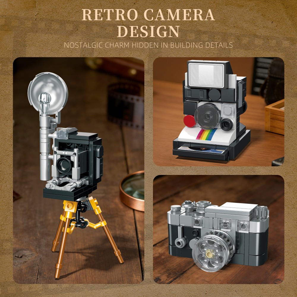 6-in-1 Retro Camera Collection - Collectible Vintage Cameras recensie en prijs