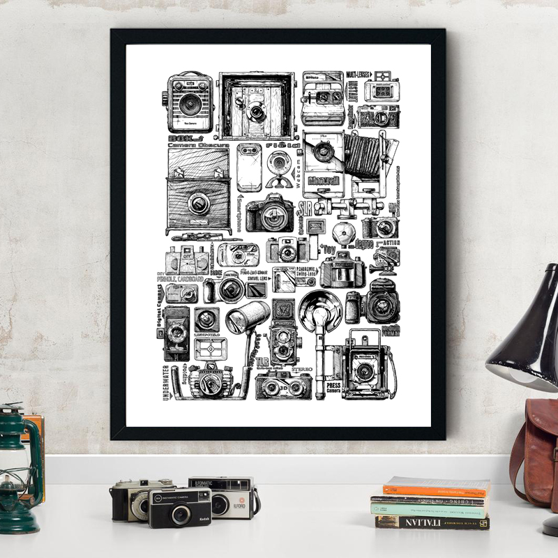 Vintage Camera Collection illu - Collectible Vintage Cameras recensie en prijs