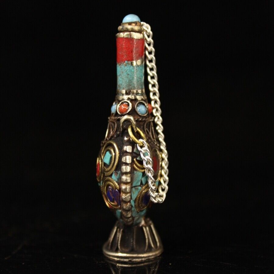Collection Chinese brass inlai - Vintage Collectible Bottles recensie en prijs