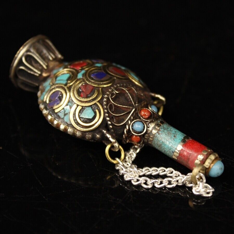 Collection Chinese brass inlai - Vintage Collectible Bottles recensie en prijs