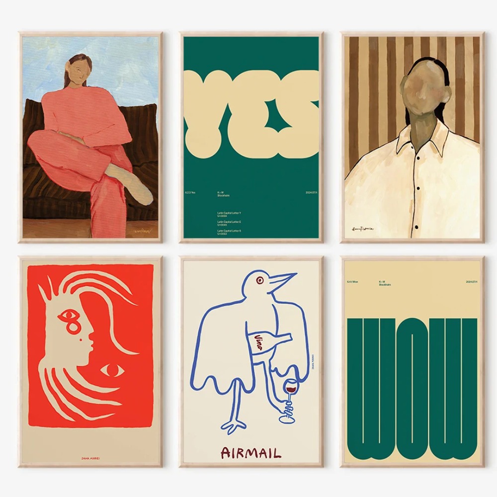 Frameless Abstract Gallery Dec - Vintage Things Collection recensie en prijs
