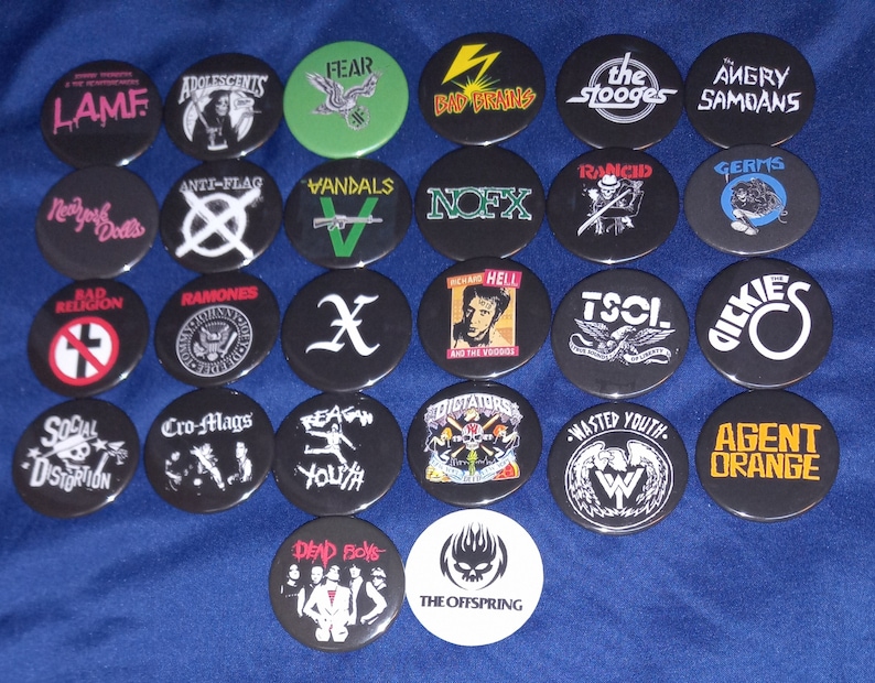 Vintage US Punk Rock Band Pinb - Collectible Vintage Brooches recensie en prijs