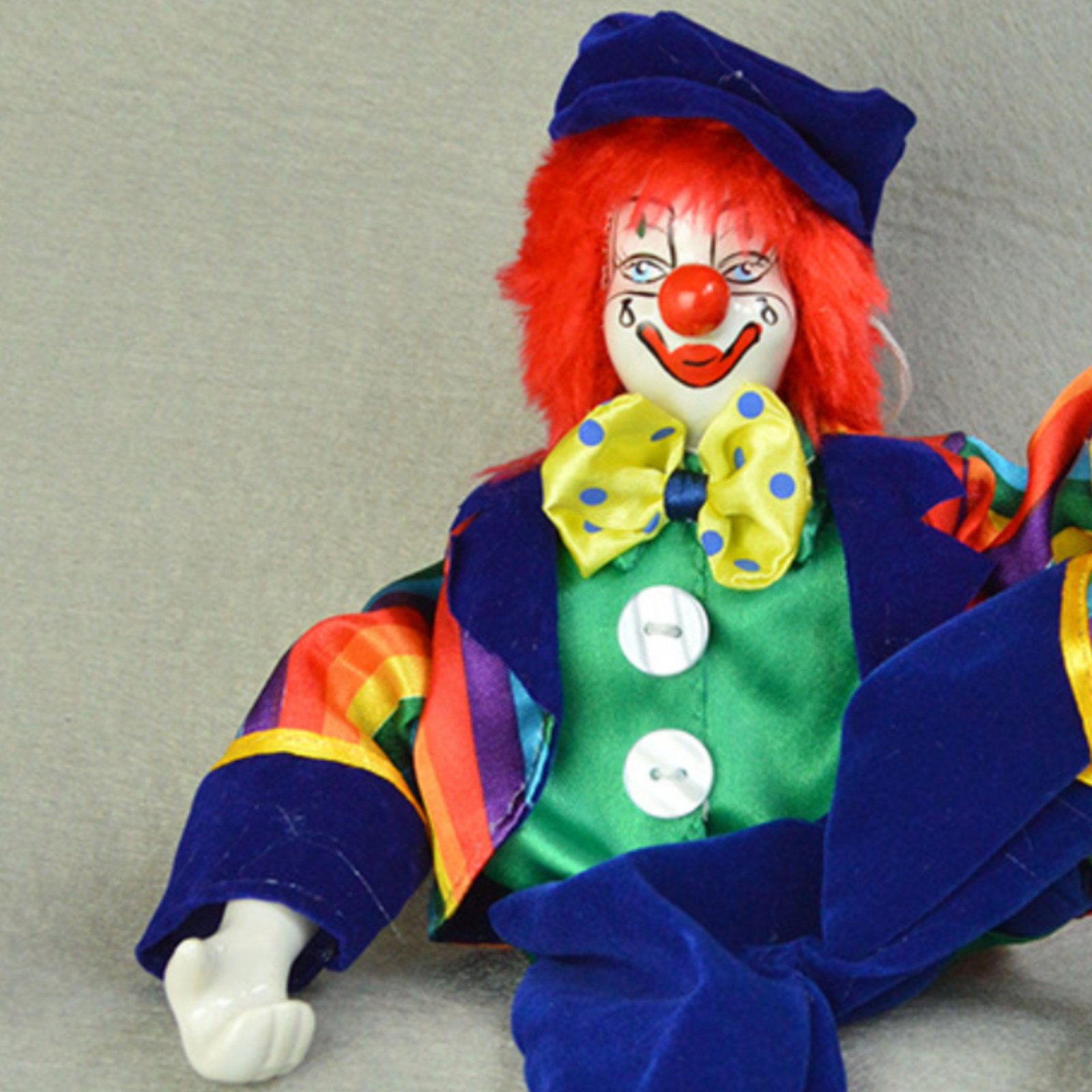 Dangling Leg Clown Doll Handma - Vintage Collectible Clowns recensie en prijs
