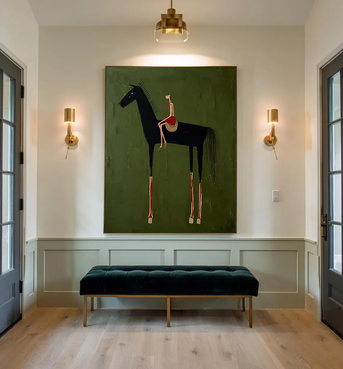 horse art Neutral Home Decorpa - Vintage Things Collection recensie en prijs