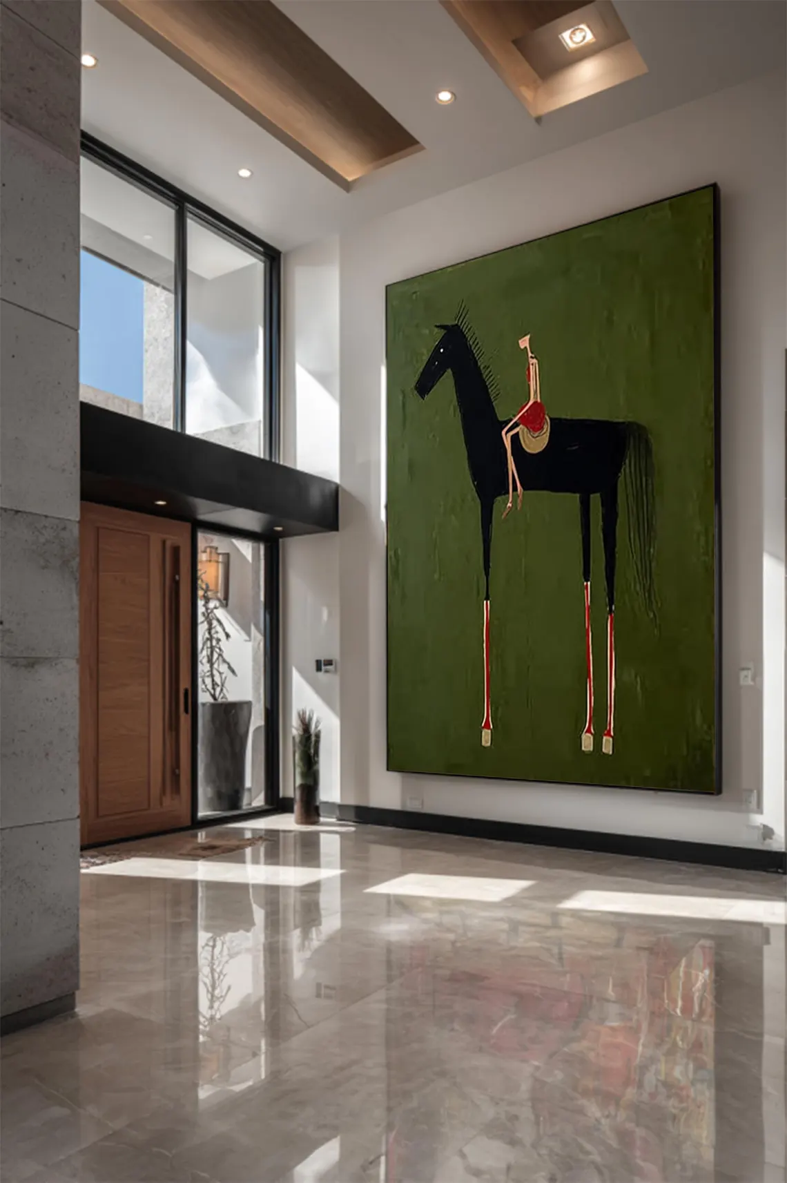 horse art Neutral Home Decorpa - Vintage Things Collection recensie en prijs