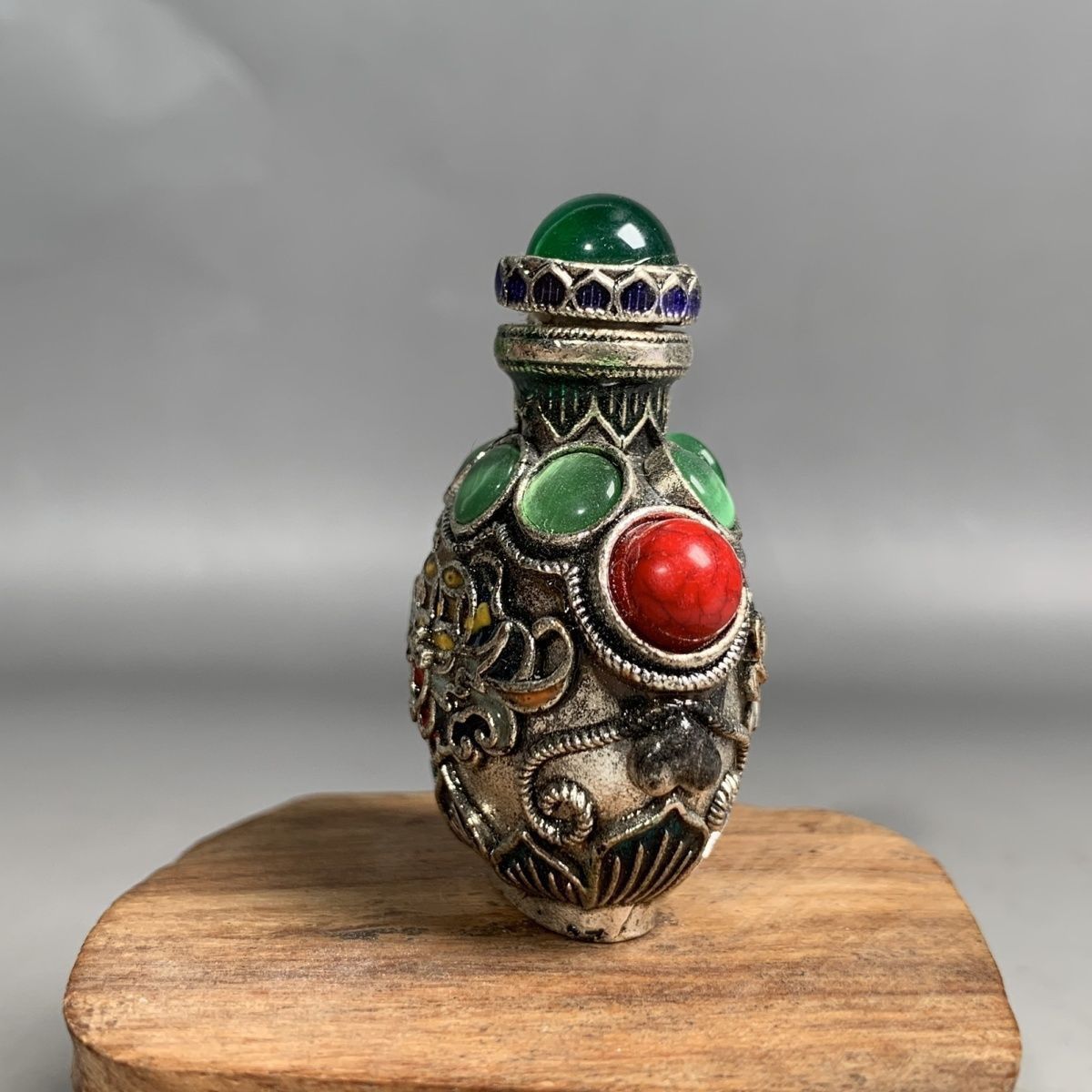 Vintage Cloisonne Bronze Snuff - Vintage Collectible Bottles recensie en prijs