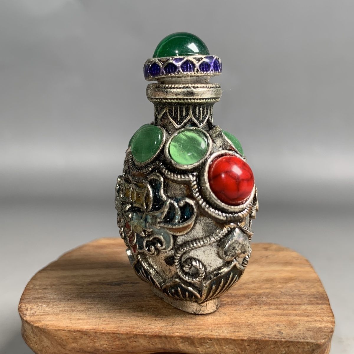 Vintage Cloisonne Bronze Snuff - Vintage Collectible Bottles recensie en prijs