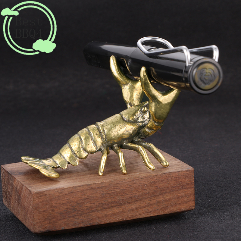 (BBQ4)Solid Brass Crayfish Orn - Vintage Collectible Pens recensie en prijs
