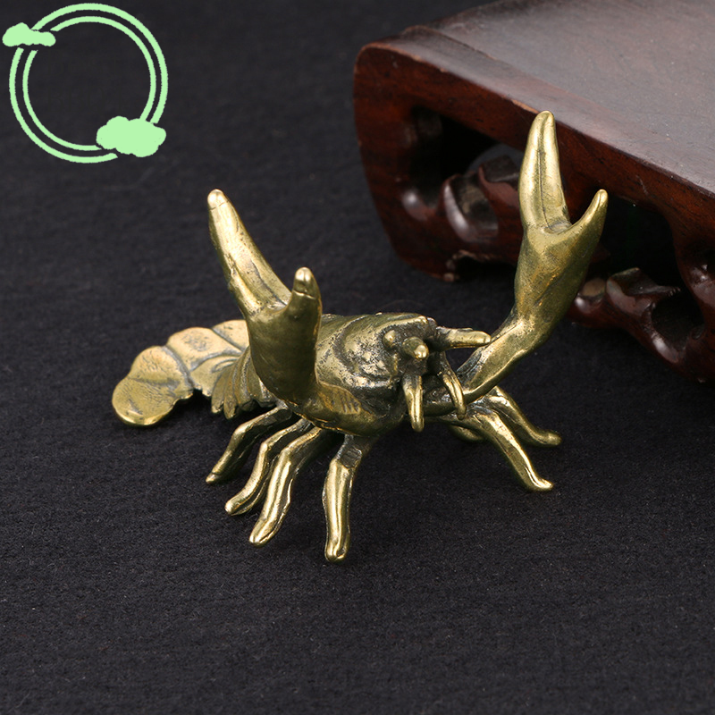 (BBQ4)Solid Brass Crayfish Orn - Vintage Collectible Pens recensie en prijs