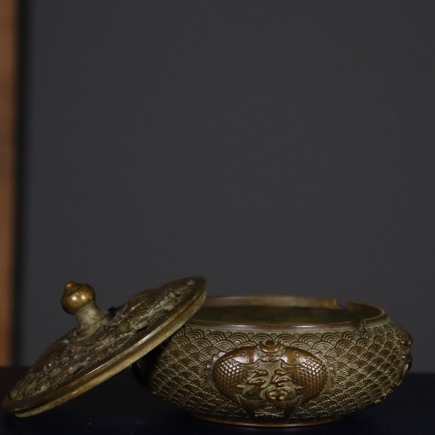 Antique Pure Copper Double Fis - Vintage Collectible Ashtrays recensie en prijs