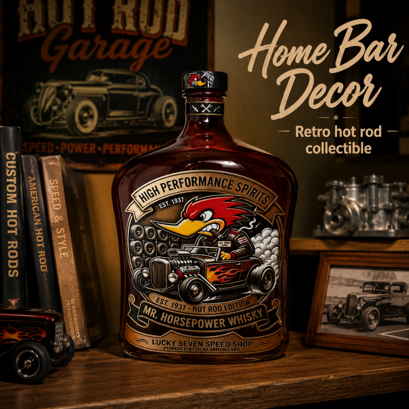 Vintage Hot Rod Mr Horsepower  - Vintage Collectible Bottles recensie en prijs