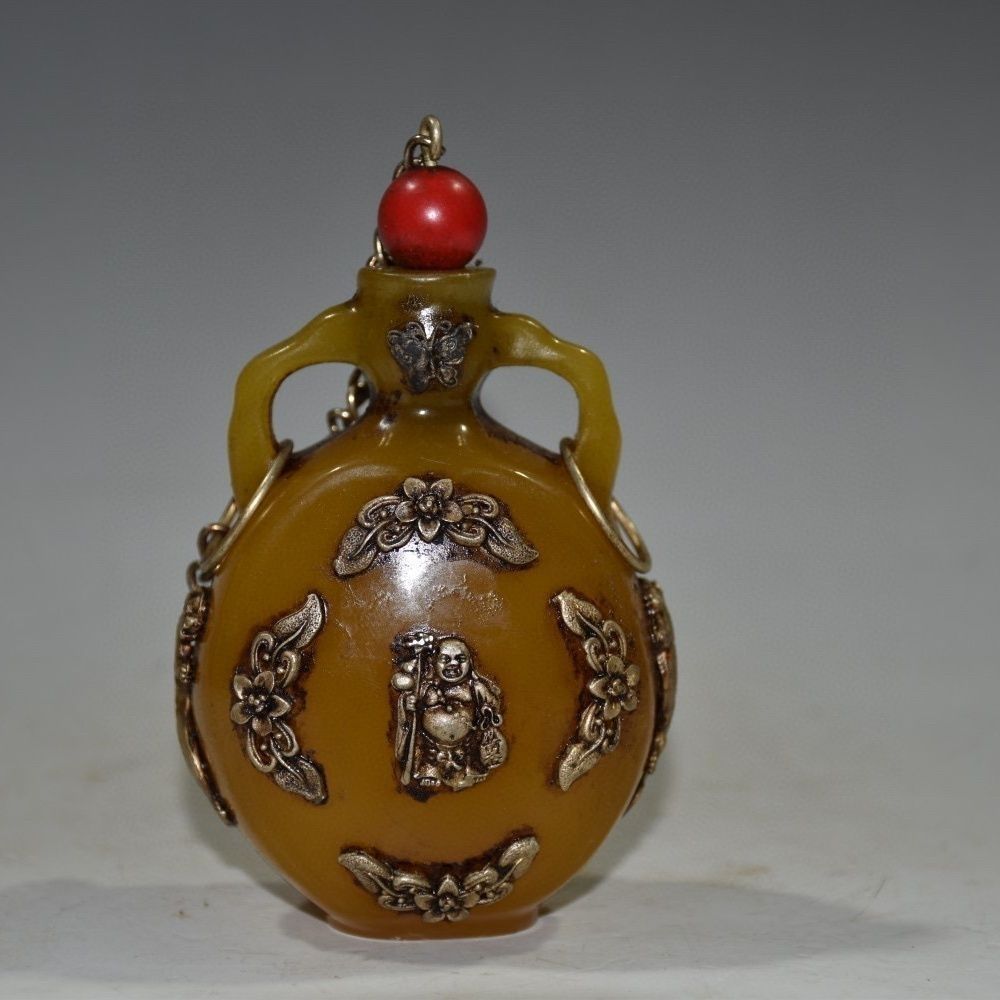Vintage Collectible Carved Amb - Vintage Collectible Bottles recensie en prijs