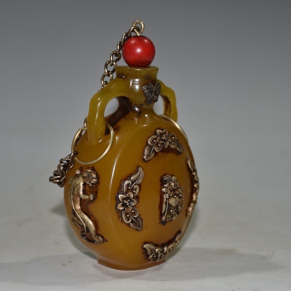 Vintage Collectible Carved Amb - Vintage Collectible Bottles recensie en prijs