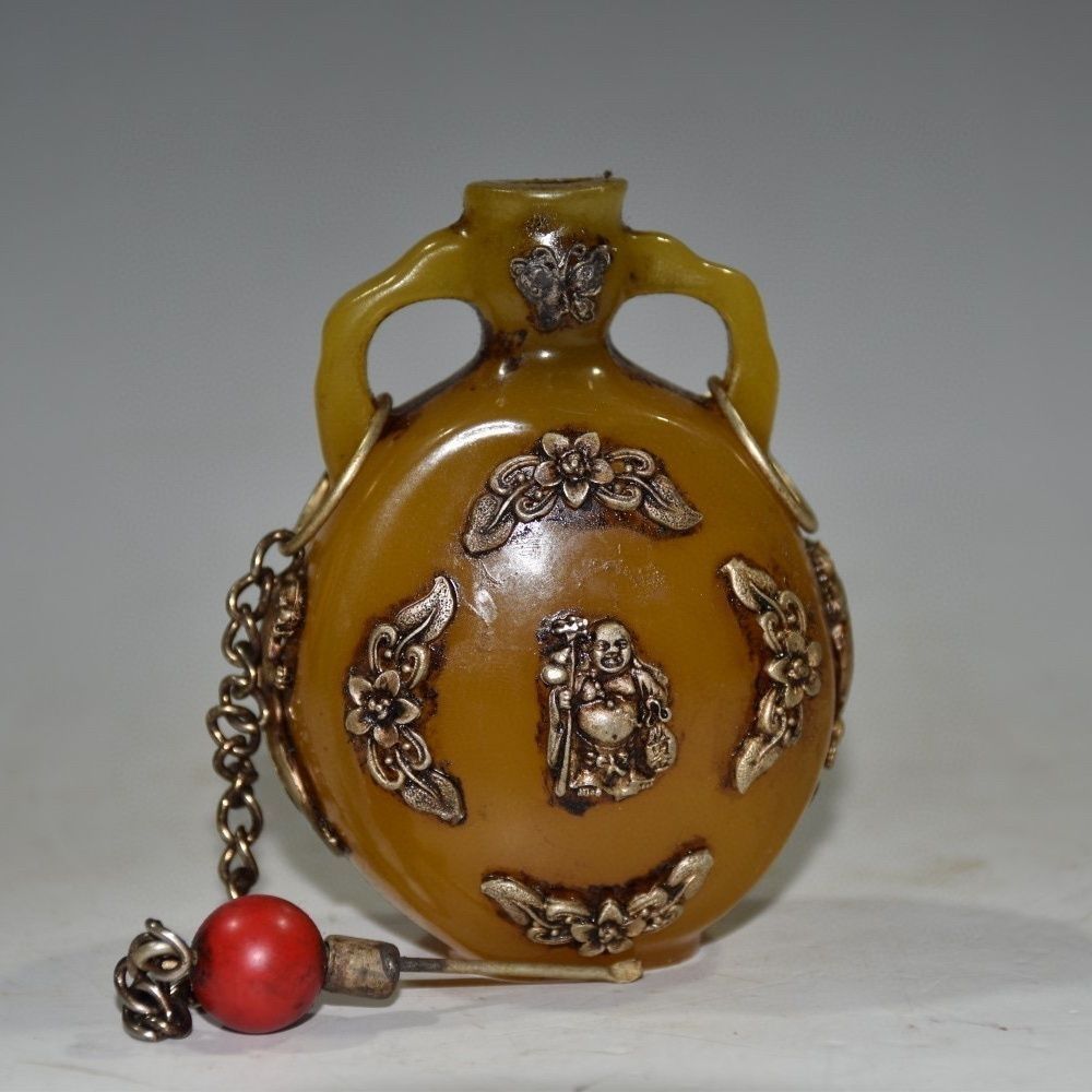 Vintage Collectible Carved Amb - Vintage Collectible Bottles recensie en prijs