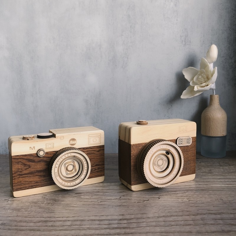 Vintage Wooden Camera Music Bo - Collectible Vintage Cameras recensie en prijs