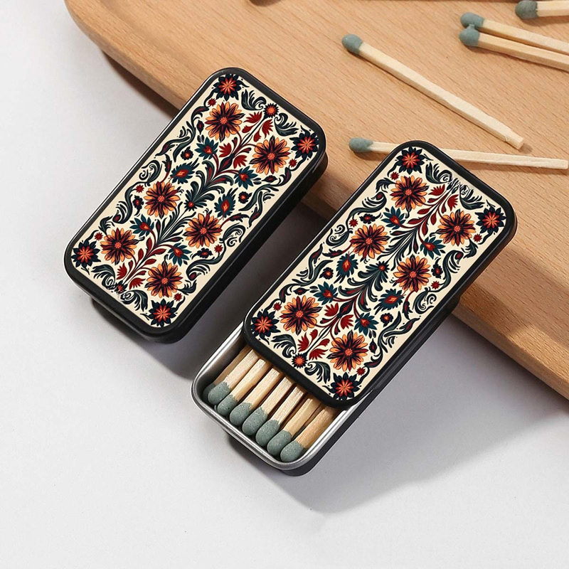 Vintage Metal Match Box Peaky  - Collectible Vintage Matches recensie en prijs