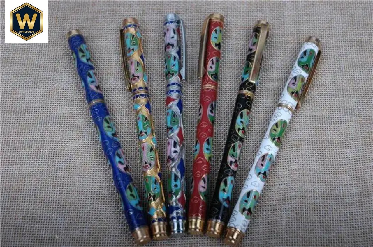 1980s Vintage Cloisonne Ballpo - Vintage Collectible Pens recensie en prijs