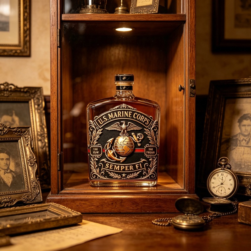 U.S. Marine Corps Whiskey Deca - Vintage Collectible Bottles recensie en prijs