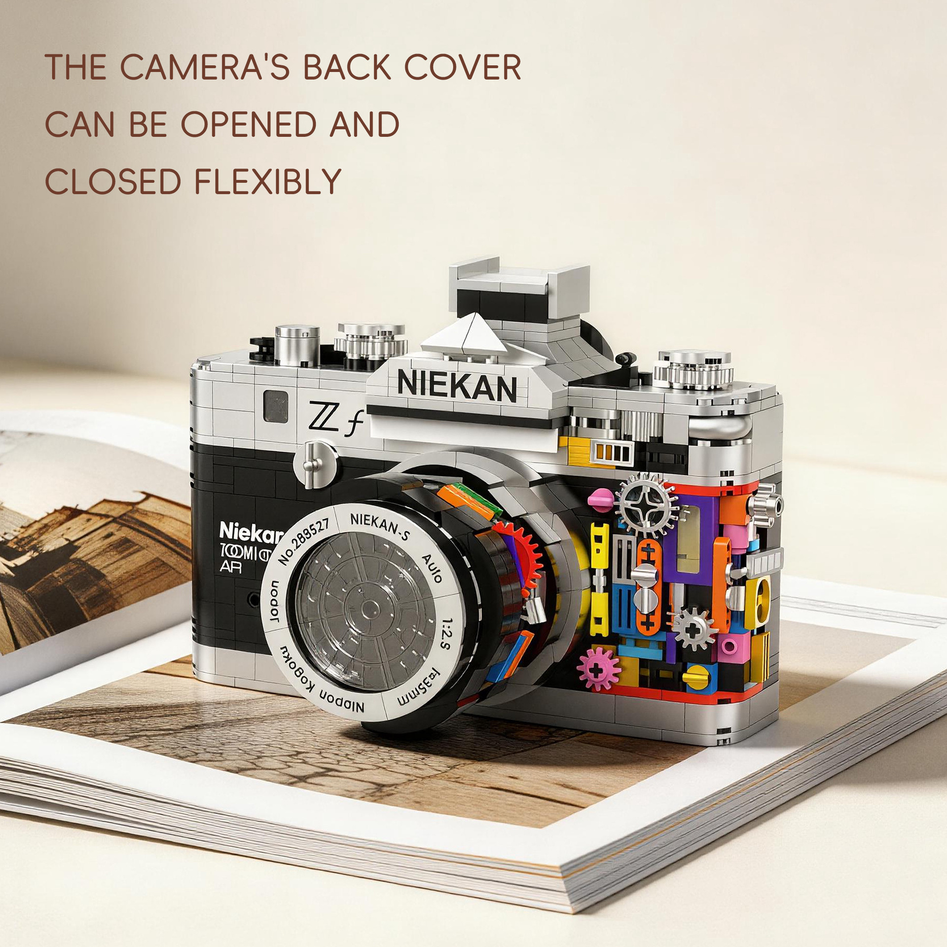 865PCS Retro Camera Building B - Collectible Vintage Cameras recensie en prijs