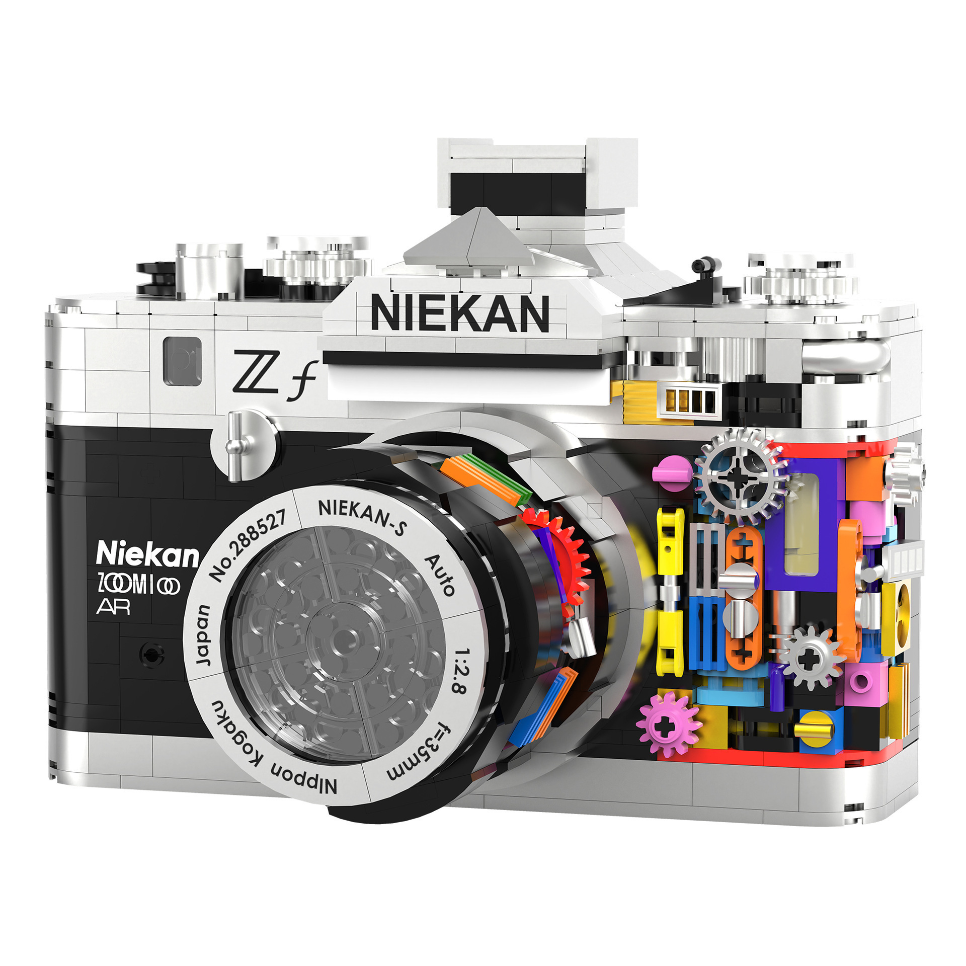 865PCS Retro Camera Building B - Collectible Vintage Cameras recensie en prijs