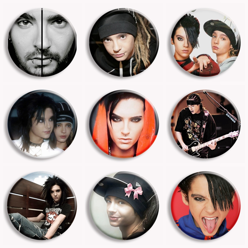 Rock Band Tokio Hotel Kaulitz  - Collectible Vintage Brooches recensie en prijs