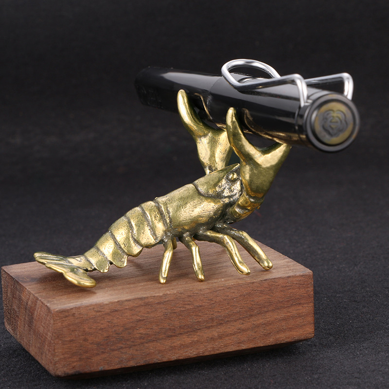 ●Solid Brass Crayfish Ornament - Vintage Collectible Pens recensie en prijs