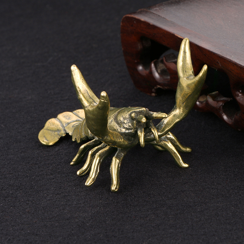 ●Solid Brass Crayfish Ornament - Vintage Collectible Pens recensie en prijs